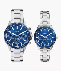 Fossil Lux Luther Watch Set for Couples BQ2828SET