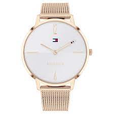 Tommy Hilfiger Quartz Analog Silver Dial Stainless Steel Strap Watch for Women NETH1782340