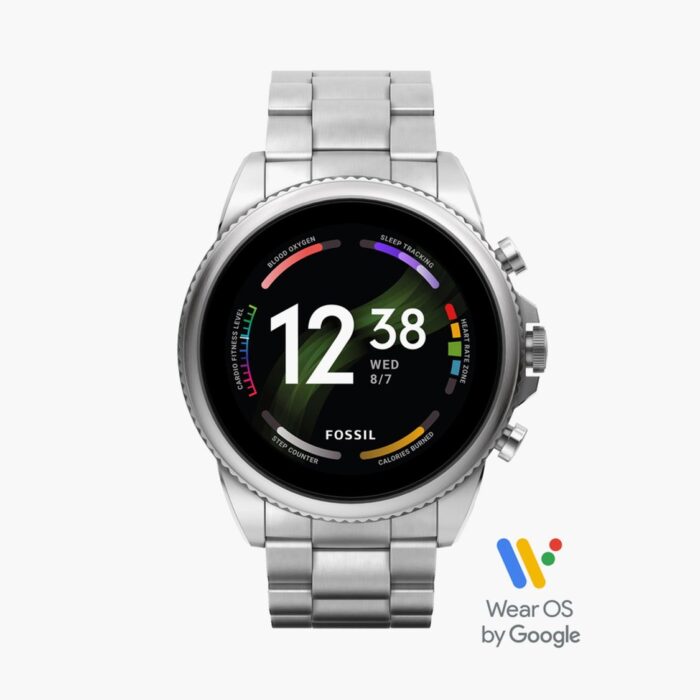 FOSSIL Men Smartwatch with Stainless Steel Strap - FTW4060I
