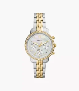 FOSSIL Neutra Chronograph Two-Tone Stainless Steel Watch ES5216