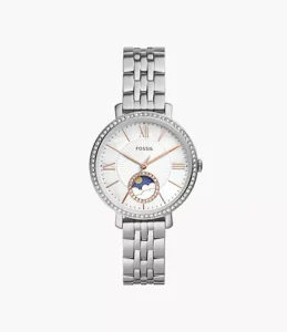 Fossil Jacqueline Multifunction Stainless Steel Watch Es5164