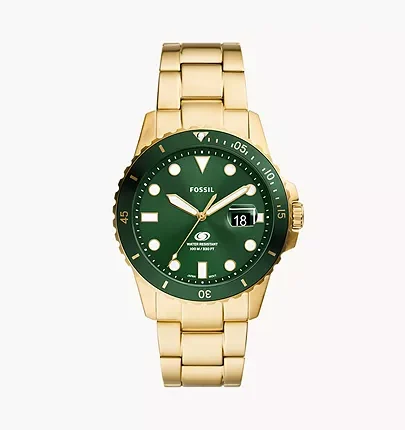 Fossil Men's Blue Dive Watch FS6030