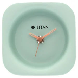 Titan Contemporary Blue Table Clock NST0001RA02