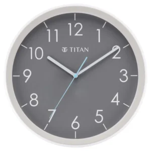 Titan Contemporary Grey Dial Grey Color Silent Sweep Technology - 32.5 cm x 32.5 cm (Medium) NSW0055PA03