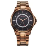 Titan Karishma Black Dial Quartz Analog Date Stainless Steel Watch for Men 10038QM01