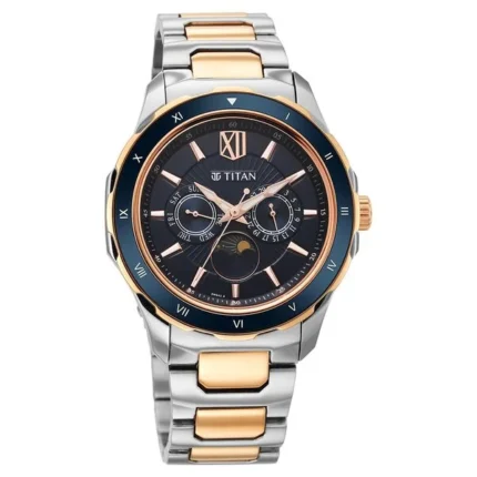 Titan Regalia Blue Dial Multifunction Men’s Watch – NT1688KM06