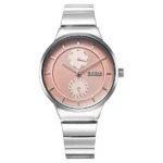 Titan Neo Women’s Watch 2761SM02 with Pink Dial and Stainless Steel Strap