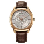 Titan 90213SM01 Regalia Arc Blue Dial Stainless Steel Strap Watch for Men