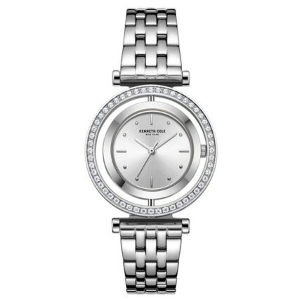 Kenneth Cole Quartz Analog Rose Gold Dial Metal Strap Watch for Women – NCKC51005001LD