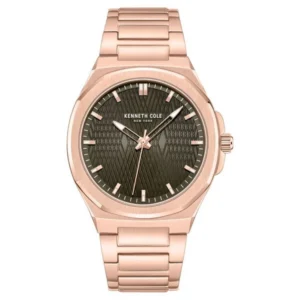 Kenneth Cole Quartz Analog Grey Dial Stainless Steel Strap Watch for Men – NTKCWGG0047004MN