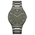 Kenneth Cole Quartz Multifunction Green Dial Stainless Steel Strap Watch for Men – KCWGK2218804MN