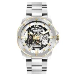 Kenneth Cole Automatic White Dial Stainless Steel Strap Watch for Men – NEKCWGL2104202MN