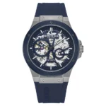 Kenneth Cole Automatic Blue Dial Stainless Steel Strap Watch for Men – KCWGR0033504MN