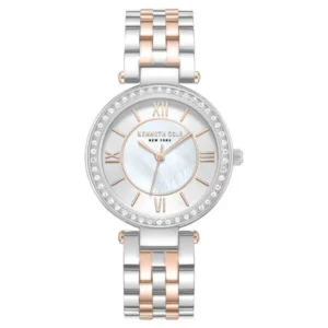 Kenneth Cole Quartz Analog Silver Dial Stainless Steel Strap Watch for Women – NTKCWLG0062203LD