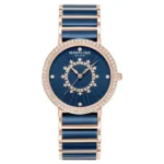 Kenneth Cole Quartz Analog Blue Dial Blue Stainless Steel & Ceramic Strap Watch for Women – NTKCWLG0062602LD