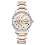 Kenneth Cole Automatic Rose Gold Dial Two-Toned Stainless Steel Strap Watch for Women – NTKCWLL0060903LD