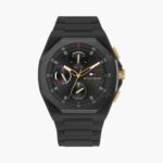 Tommy Hilfiger Men’s Multifunction Watch with Black Dial and Stainless Steel Strap – TH1792120W