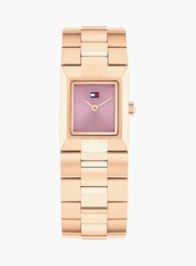Tommy Hilfiger Ivy Women’s Analog Watch with Silver Dial and Rose Gold Strap – TH1782788