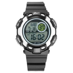 Zoop Digital Watch with Digital Dial and Black Strap for Boys Kids NT16009PP01