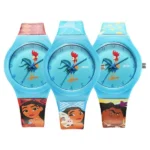 Zoop Disney Moana Interchangeable Watch Set for Girls with Blue Dial & Multicoloured Strap – 16018PP06