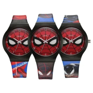 Zoop Marvel Spiderman Interchangeable Watch Set for Boys with Red Dial & Multicoloured Strap – 16018PP07