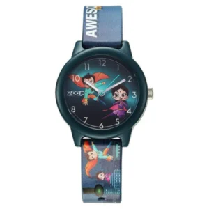 Zoop Chhota Bheem Analog Watch with White Dial and Multicoloured Strap for Kids 16042PP05FW