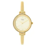 Titan Raga Viva Women’s Watch with Champagne Dial and Gold Metal Strap – NS2575YM01