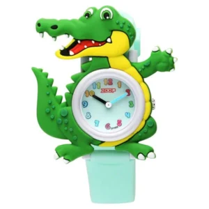 Zoop Analog Crocodile Watch for Kids with Blue Dial & Blue Strap – NT26032PP01