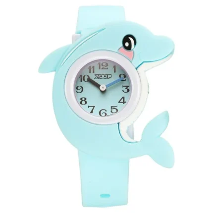 Zoop Analog Dolphin Watch with Blue Dial and Blue Strap for Boys Girls Kids NT26045PP01