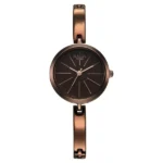 Titan Raga Viva NT2606QM03 Women’s Brown Dial and Brown Metal Strap Watch