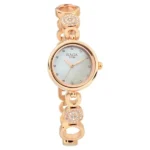 Titan Raga Women’s Watch with Mother of Pearl Dial and Rose Gold Strap – NT311WM05