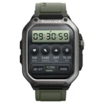 Fastrack Active Pro 38106PP03 Rugged Smartwatch with AMOLED Display & Green Strap