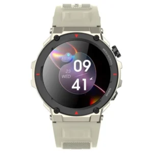 Fastrack Xtreme Pro 38111PP03 Smartwatch with AMOLED Display, Rugged Design & Beige Strap