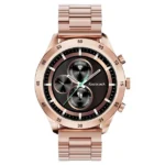 Fastrack Magnus FX2 38127WM01 Unisex Smartwatch with Rose Gold Metal Strap