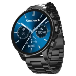 Fastrack Marvellous FX2 38148QM01 Smartwatch with Grey Metal Strap