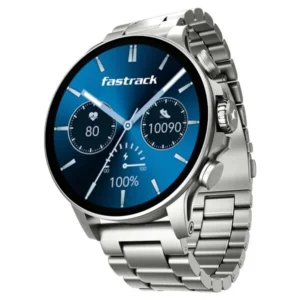 Fastrack Radiant FX4 38158WM01 Smartwatch with Rose Gold Metal Strap & EdgeX AMOLED Display