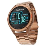 Fastrack Marvellous FX1 38149WM01 Smartwatch with Rose Gold Metal Strap
