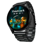 Fastrack Radiant FX4 38158NM01 Smartwatch with EdgeX AMOLED Display & Black Metal Strap