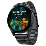 Fastrack Radiant FX4 38158QM01 Smartwatch with Grey Metal Strap & EdgeX AMOLED Display