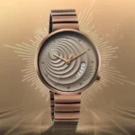 Fastrack Groove Quartz Analog Beige Dial Stainless Steel Watch for Girls 6314QM01