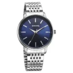 Sonata Wedding Quartz Analog Blue Dial Stainless Steel Strap Watch for Men - 77156SM01