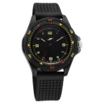SF Sporty Analogs Quartz Analog Black Dial Black Plastic Strap Watch for Men – 7930PP34W
