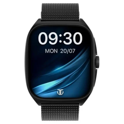 Titan Evolution Smartwatch with 4.6 cm Curved AMOLED Display & Aluminium Case