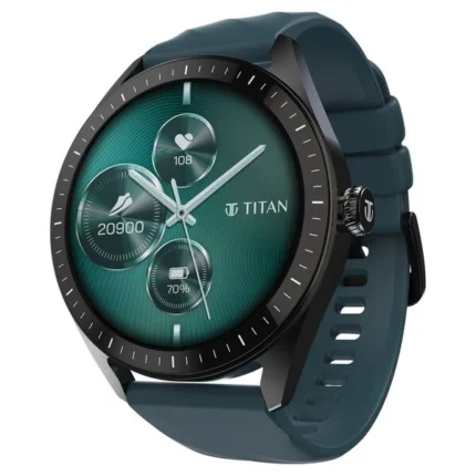 Titan Crest 2.0 Smartwatch with AMOLED Display & Functional Crown