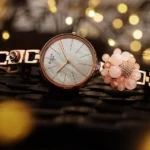 Titan Raga Delight Women’s Watch with Mother of Pearl Dial and Rose Gold Strap – NS95201WM01