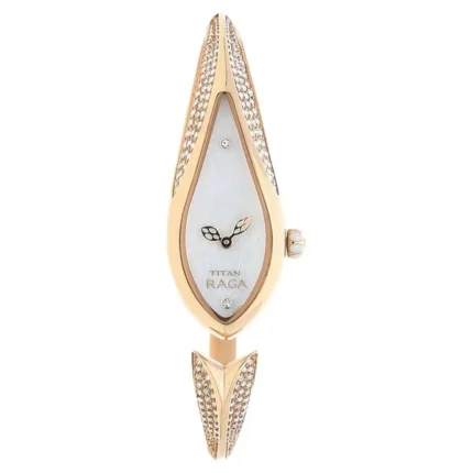 Titan Raga Aqua NT9812WM01 Women’s Mother of Pearl Dial and Metal Strap Watch