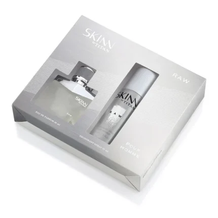 Skinn Raw Coffret for Men NFFM01CL2 50 ml EDP + 75 ml Deo
