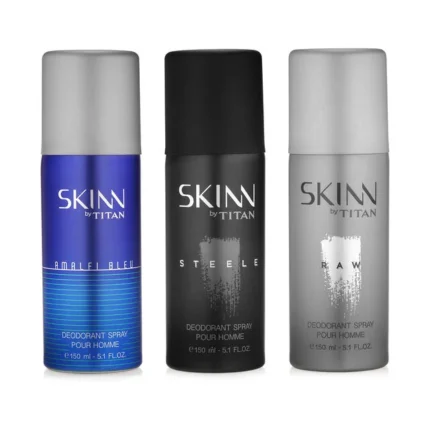 Skinn by Titan Premium Deo Bundle 3×150 ml