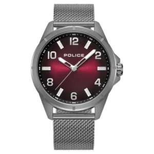 Police Analog Maroon Dial Watch for Men – PLPEWJG0018302