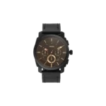 Fossil FS5586 Machine Analog Black Dial Watch for Men